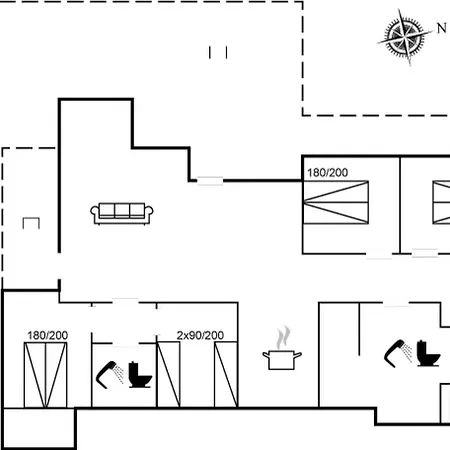 Ailen - 500m From The Sea By Interhome Vester Somarken